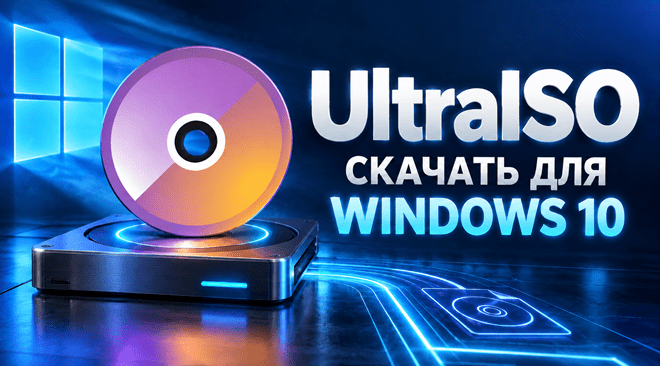 UltraISO скачать для windows 10 бесплатно